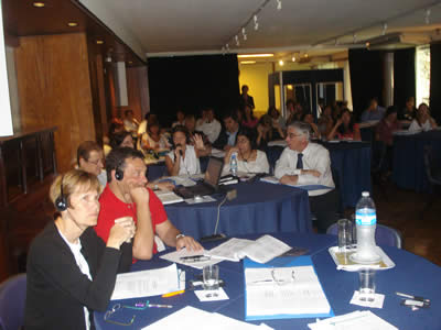 Foto curso sobre control de infecciones nro. 3