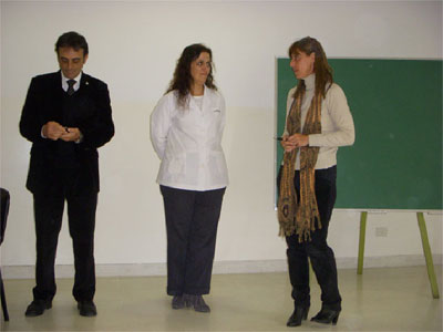 Dr. Claudio Ortiz, Dra. Gabriela Lourtau, Dra. Patricia Eurnekian