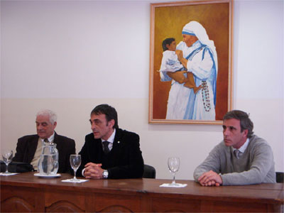 Dr. Camilo Marracino, Dr. Claudio Ortiz, Dr. Martín Montalvo