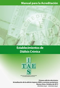Manual para Establecimientos de Di�lisis Cr�nica